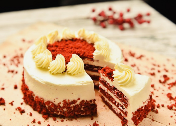 Dijamin Enak, Ini Resep Red Velvet Cake Manis dengan Warna Merah Merona