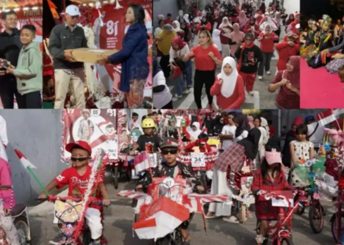 HUT RI ke-81 di Ciawi Tasikmalaya Meriah, Warga Gelar Karnaval hingga Panggung Hiburan