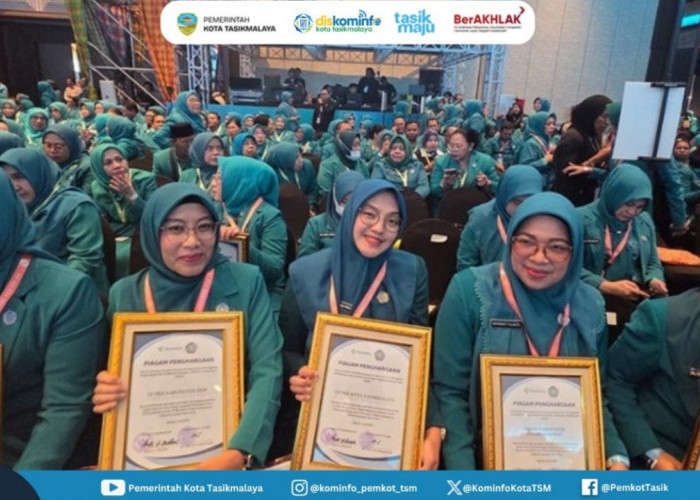 TP PKK Kota Tasikmalaya Raih Penghargaan Nasional Berkat Keberhasilan Tekan Anak Zero Dose