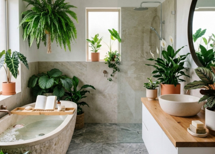 5 Tanaman Hias Tahan Lembap, Yang Bisa Bikin Kamar Mandi Makin Segar dan Estetik 
