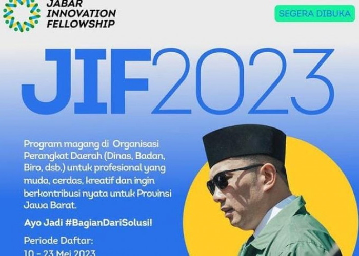 Pendaftaran Jabar Innovation Fellowship 2023 Dibuka, Keuntungan Bisa Bekerja di OPD Jawa Barat, Ini Linknya