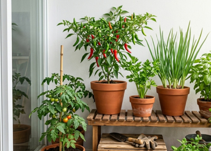 Lahan Sempit Bukan Halangan! Begini Cara Cerdas Punya Kebun Dapur Sendiri di Rumah