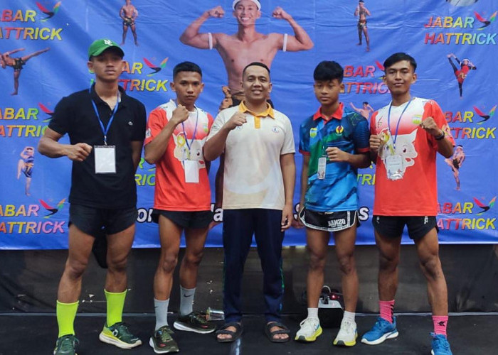 Bikin Bangga! 7 Atlet Muaythai Kabupaten Tasikmalaya Ikut Kejuaraan Provinsi Jawa Barat