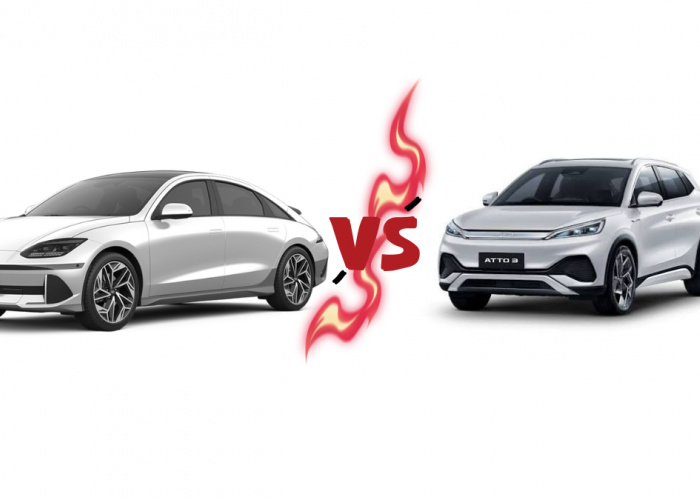 Perbandingan Spesifikasi BYD Atto 3 vs Hyundai Ioniq 6 di Harga 400–800 Jutaan, Pilih SUV atau Sedan Premium?