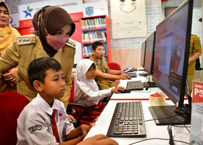 Keren Bu Wali, Pojok Baca Digital Jadi Gaya Hidup Masyarakat Kota Banjar