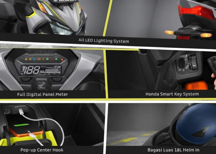 Makin Canggih! Ini Daftar Fitur dan Teknologi Vario Evo 160 Terbaru
