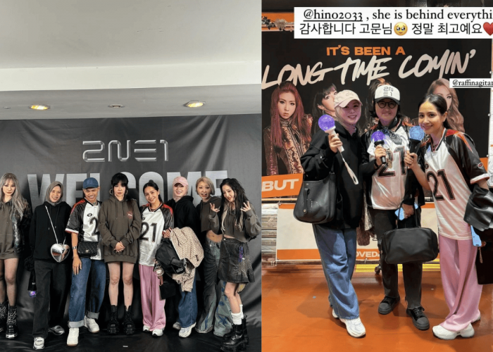 Keseruan Nagita Slavina Nonton Konser 2NE1 2024 di Seoul, Jadi Tamu Spesial