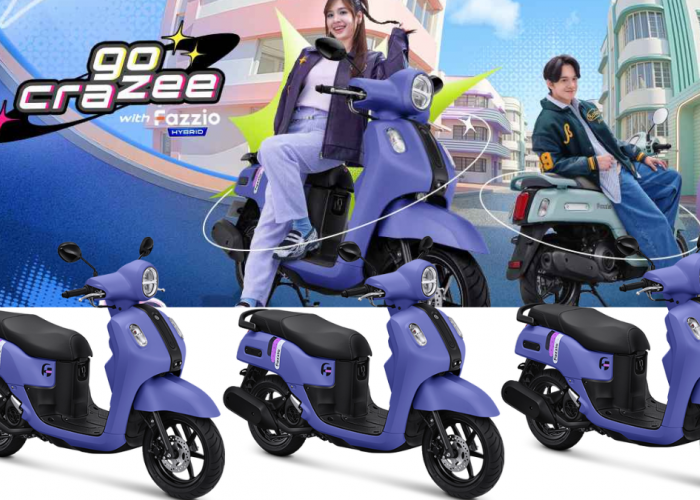 Warna Yamaha Fazzio 2026 Tampil Berani, Akselerasi vs Efisiensi Lawan Scoopy Jadi Perdebatan Seru