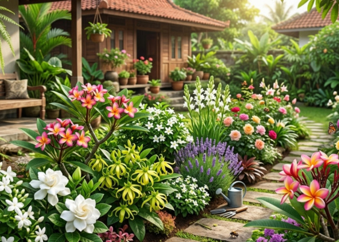 12 Tanaman Tropis Dengan Bunga Paling Harum, Yang Bikin Halaman Rumah Jadi Adem Dan Menenangkan