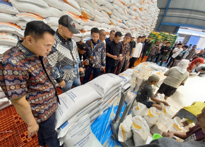 1500 Ton Beras Bantuan Pangan Didistribusikan di Kota Tasikmalaya untuk 150 Ribu KPM