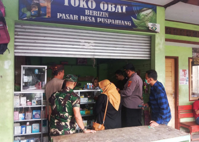 Sisir Warung dan Apotek, Polisi dan Muspika di Puspahiang Pastikan Obat Sirup yang Dilarang Tak Beredar