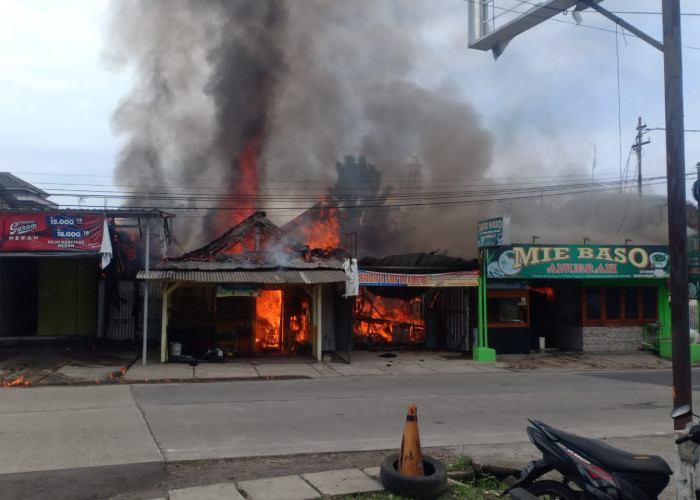 Penyebab Kebakaran 5 Bangunan di Singaparna Tasikmalaya Diungkap Polres Tasikmalaya, Termasuk Sumber Api