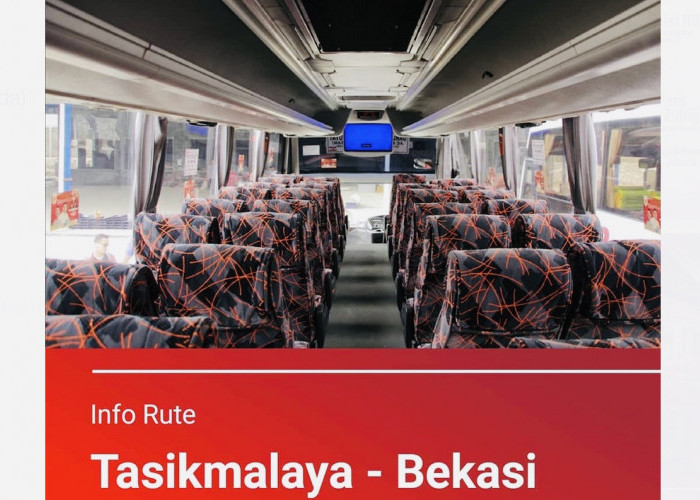 Ongkos Rute Perjalanan Tasik-Bekasi Cuma Rp82 Ribu, Termurah dari Semua Bus