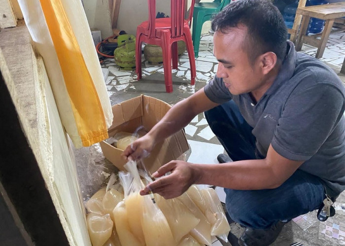 Jelang Ramadan Personel Gabungan Polsek Banjar Sapu Bersih Peredaran Miras Jenis Tuak