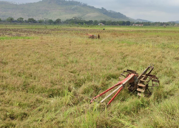 Maling di Kota Banjar Curi Dua Mesin Traktor, Kerangkanya Ditinggal