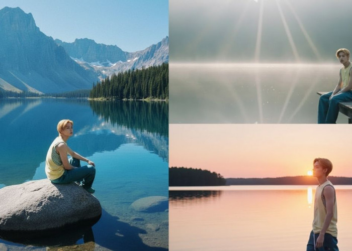 Bikin Feed Aesthetic! Edit Foto Estetik di Danau Realistis Cuma Pakai Prompt Gemini AI Bahasa Indonesia