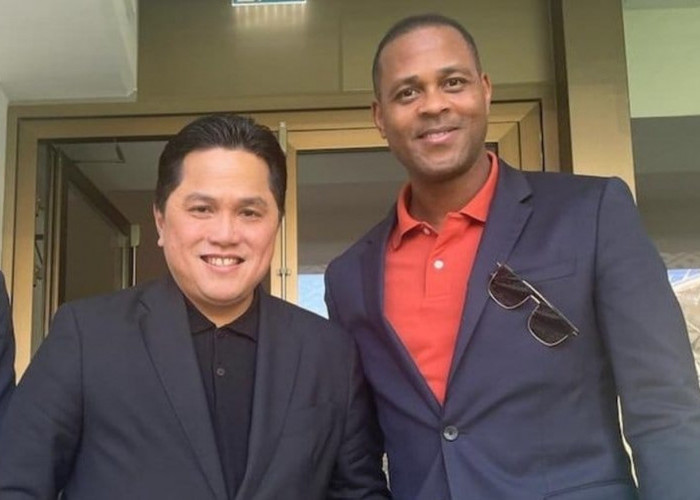 Patrick Kluivert Jadi Pelatih Timnas Indonesia Menggantikan Shin Tae-yong? Ini Kata Erick Thohir