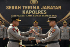 Kapolres Tasikmalaya Kota Resmi Berganti, AKBP Andik Eko Siswanto Gantikan AKBP Andi Purwanto