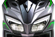 Tampang Mirip Honda Vario 125, Skutik Kawasaki Brusky 125 Terbaru Resmi Meluncur