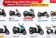 Daftar Harga Motor Baru Honda Januari 2026 Semua Tipe dari BeAT sampai yang Super Mewah, Update Terbaru!