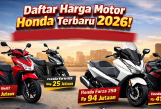 Daftar Harga Motor Honda Terbaru Tahun 2026 Lengkap OTR, Dari BeAT Murah Sampai Forza Nyaris Rp100 Juta!