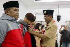 Kontingen Pramuka Ciamis Berangkat ke Jamnas XII, Bupati Titip Pesan soal Nama Baik Daerah