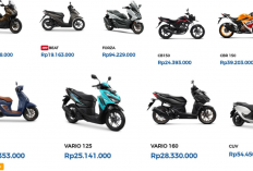 Daftar Harga Motor Baru Honda Januari 2026 Lengkap, dari BeAT sampai Gold Wing Fantastis
