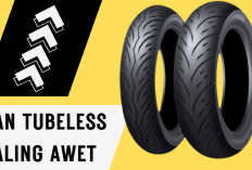 Jalan Basah Bukan Masalah! Ini 5 Ban Motor Matic Tubeless yang Awet dan Anti Licin