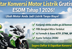 Cara Daftar Konversi Motor Listrik Gratis ESDM Tahap Satu 2026, Panduan Lengkap Banyak yang Belum Tahu