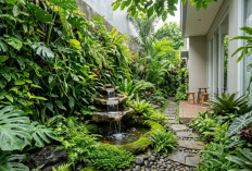 Sulap Lahan Sempit Jadi Hutan Mini! Ide Taman Tropis Minimalis yang Bikin Rumah Lebih Adem
