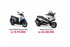 Resmi & Lengkap! Daftar Harga Motor Honda Terbaru Tahun 2026 OTR Lengkap, Dari BeAT Murah hingga Forza 250