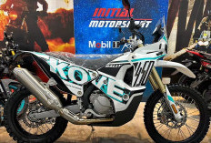 Kove 450 Rally Bikin Suzuki Thunder Minder, Motor Adventure Tangki 32 Liter untuk Touring Jauh!