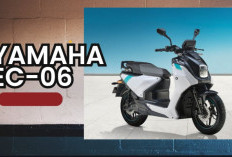 Yamaha EC-06 Resmi Meluncur, Motor Listrik Murah dengan Jarak Tempuh 169 Km