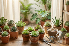 Sukulen Nggak Gampang Busuk! Ini Cara Sederhana Biar Tetap Segar, Tahan Panas, dan Enak Dipandang
