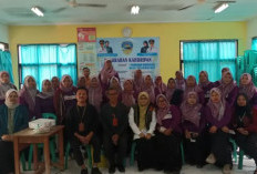 Poltekkes Kemenkes Tasikmalaya Bekali Kader Kesehatan Kahuripan dengan Mitigasi Bencana