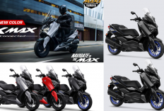 Yamaha XMAX Connected Warna Baru 2026 Resmi Dirilis, Tampil Lebih Garang dan Premium