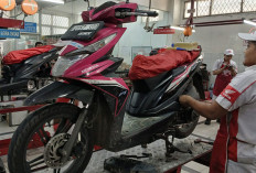 Masih Berlaku Diskon 15 Persen, Servis Motor Honda Makin Hemat