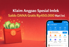 Klaim Angpao Spesial Imlek Saldo DANA Gratis Rp450.000 Hari Ini