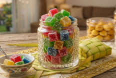 Kue Lebaran Simpel yang Bikin Anak Ketagihan: Resep Jelly Kering Warna-Warni dengan Kristal Gula Cantik