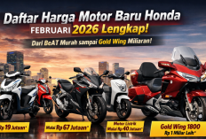 Informasi Daftar Harga Motor Baru Honda Februari 2026 Lengkap Terbaru dari Matic Hingga Sport