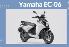 Yamaha EC-06 Muncul Sebagai Penantang Baru Skutik Listrik, Sekali Isi Bisa 160 KM