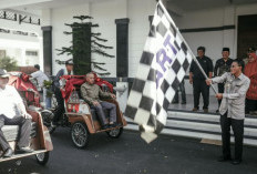160 Pengemudi Becak di Ciamis Dapat Bantuan Becak Listrik Gratis dari Presiden Prabowo