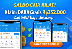 Saldo Cair Kilat! Cara Klaim Saldo DANA Gratis Rp352.000 dari DANA Kaget ke Dompet Digital Siang Ini