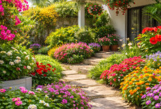 Taman Selalu Mekar Tanpa Tunggu Musim, 8 Tanaman Hias Tropis yang Rajin Berbunga Sepanjang Tahun