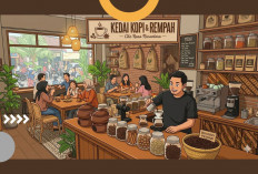 Kafe Kopi dan Rempah Ciamis, Sensasi Hangat Minuman Tradisional dengan Sentuhan Modern