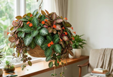 Daunnya Cantik Beludru dan Menjuntai Indah, Begini Cara Menanam dan Merawat Episcia Agar Tumbuh Rimbun di Ruma