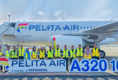 Pelita Air Datangkan Pesawat Baru Jelang Nataru, Armada Airbus A320 ke-16 Resmi Beroperasi
