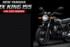 New Yamaha RX King 155 VVA 2025 Reborn dengan Desain Retro Modern Harga Rp22 Jutaan