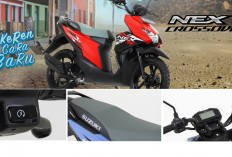 Suzuki NEX Crossover dan Harga Suzuki NEX Crossover, Skutik Entry Level Bergaya Adventure