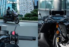 Harga Yamaha TMAX 560 2026 Tembus Rp475 Juta, Skutik Premium Sport Ini Bikin Big Bike Minder